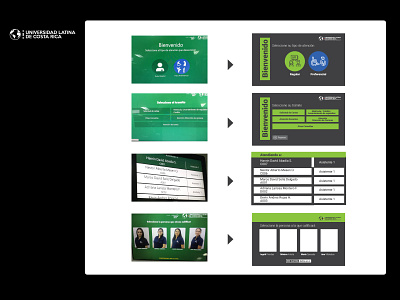 Universidad Latina de Costa Rica branding customer design digital screens ui uidesign ux uxdesign
