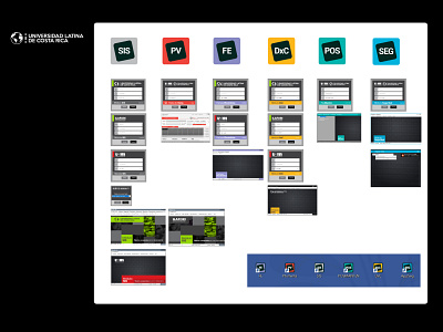 Universidad Latina de Costa Rica app design branding customer design desktop app digital process ui uidesign user ux uxdesign