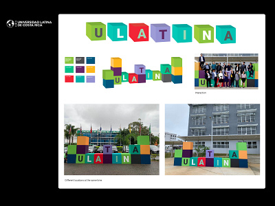 Universidad Latina de Costa Rica activation branding btl customer design pop socialmedia vector viral