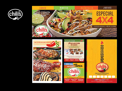 Chili's Costa Rica branding campaign design design restaurant