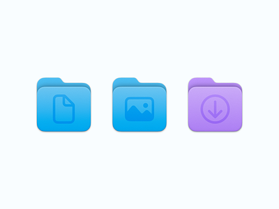 Folder Icons dock folder human interface icon icon design icons mac macintosh macos replacement ui user interface