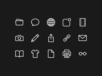 Media Icons