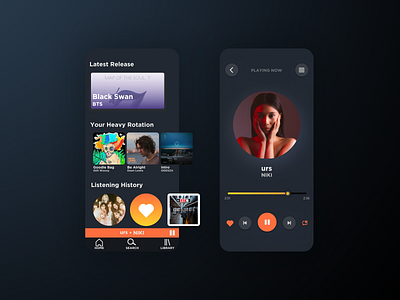 Music App Design