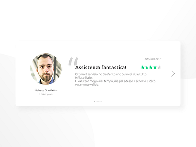 • Review • clean minimal review shades ui ux visual white