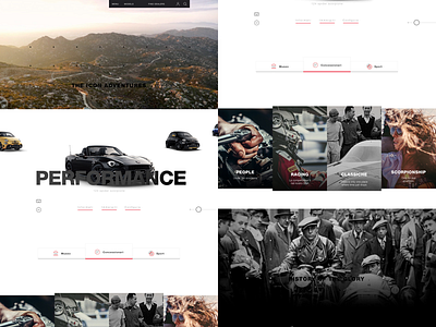 • Auto Homepage Concept •