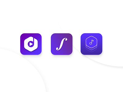 • Classical Icon App • app branding classical app classical music design gradient iconapp iconart iconography icons illustration ios logo ui violet visual