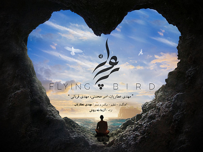 Flying bird album cover