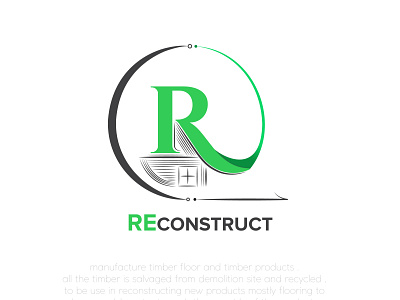 Reconstruct logo logo design logodesign logos logotype