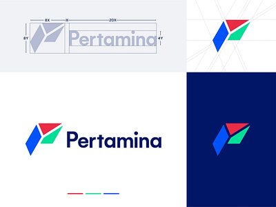 Pertamina Unofficial Logo advertisement advertisement design brand agency brand design brand identity branding design logo logodesign minimalist
