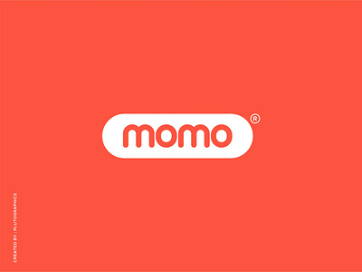 Momo Company Logo Design advertisement advertisement design brand agency brand design brand identity branding design logo logodesign minimalist