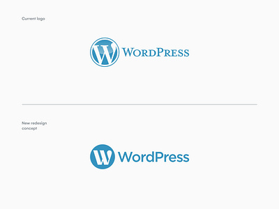 WordPress Logo advertisement design advertising brand agency brand design brand identity branding design logo logodesign minimalist