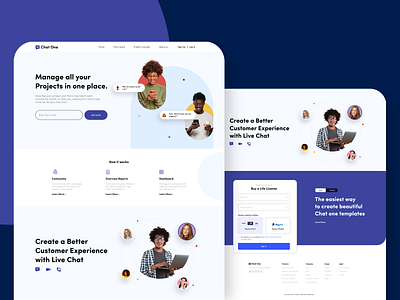 Strout Communication App landing page