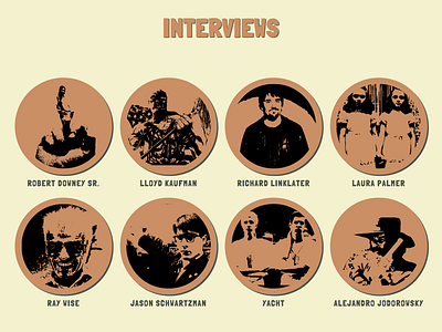 Interviews client work colors interviews responsive