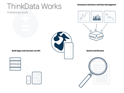 ThinkData Works enterprise icons