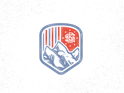 Knds Mountain badges branding corel flat icon identity illustration logo mountain native vector vintage