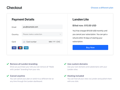 SaaS Checkout checkout checkout page dashboard form minimal pay saas ui