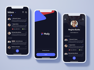 Maily app application e mail email iphone