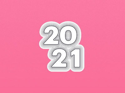 Welcome to 2021 2021 flat illustration illustration logo new year