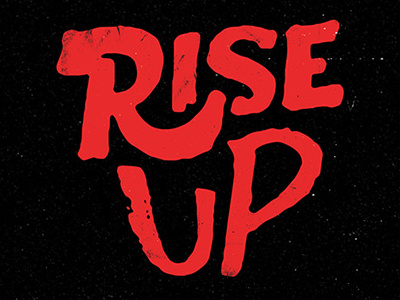 Rise Up ATL lettering