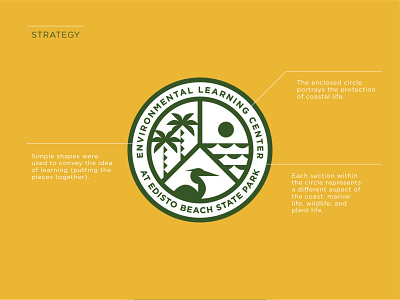 Mini Case Study for Environmental Learning Center brand design brand identity branding icon identity identity design illustration logo logo design nature strategy wildlife