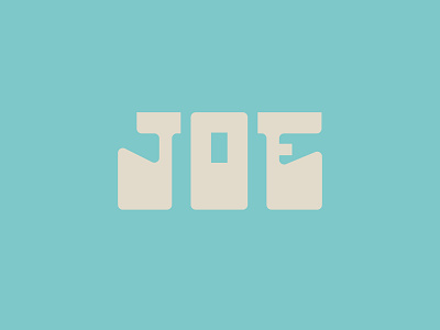 Cup of Joe custom custom type design type type design typography vector