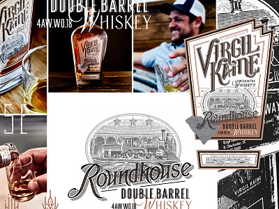Lowcountry Whiskey Archive pt.1 illustration label label design lettering packaging type vector whiskey
