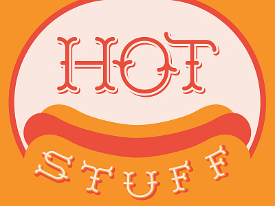 Hot Dog! hot dog icon illustration lettering type typography