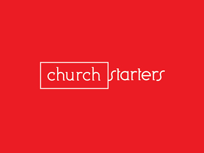 Church Starters Identity brand development branding custom identity logo logotype mark serif type typography