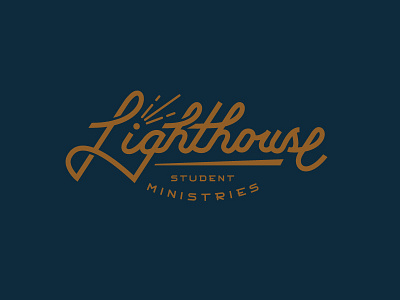 Lighthouse Identity branding identity lettering logo typography