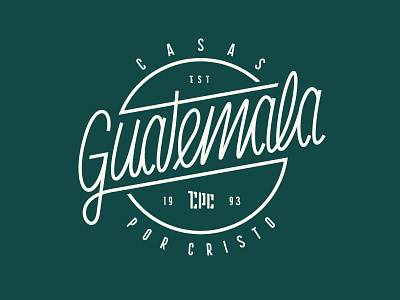 Guatemala brand development guatemala lettering typography