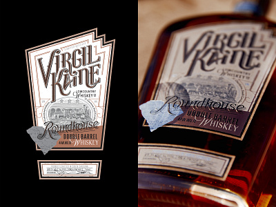 Roundhouse Packaging bourbon branding foiling hand lettering illustration label lettering letterpress liquor packaging photography spirits typography vector whiskey