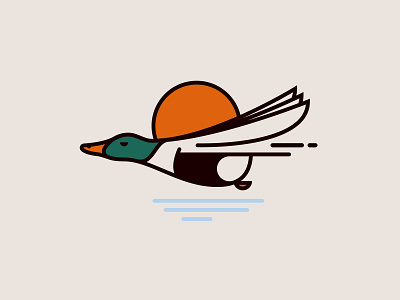 Quack Attack bird duck illustration