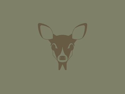 Doe-Eyed animal deer doe illustration