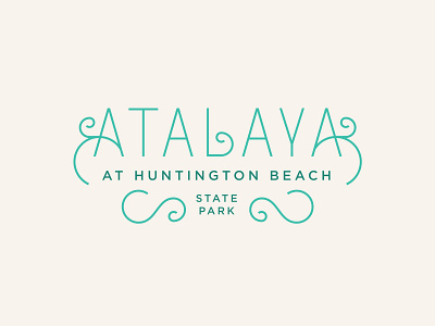Atalaya Logotype brand development branding identity logo logotype monoweight sc type typography