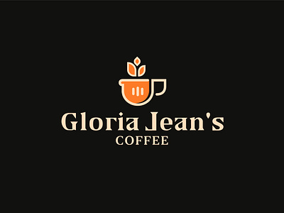 Gloria Jean's coffee logo redesign