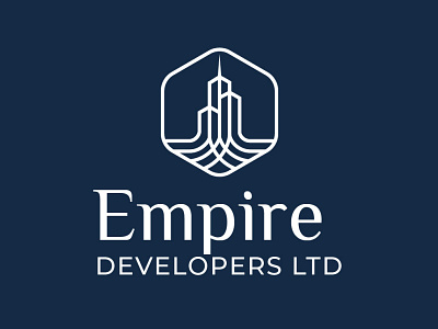 Empire Developers Ltd Logo branding developer logo graphic design logo logo design