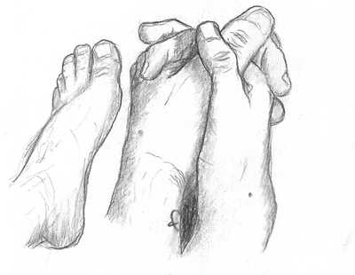 Sketch 8 anatomical anatomy drawing hand hands illustration pencil