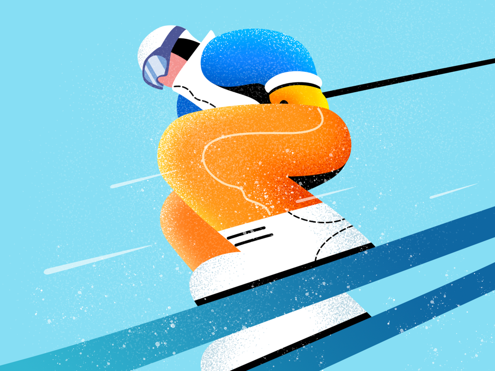 ski II by Justinnnnn🐳 on Dribbble