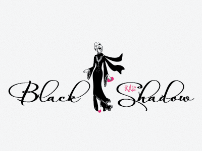 Fashion Lady Logo arab arabic black dress dubai fashion gown lady تصميم دبي عباءة عباية