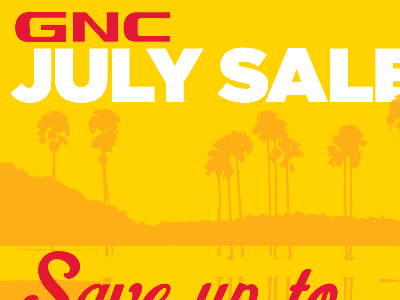 GNC July Sale