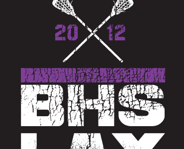 Baldwin Lacrosse Shirt- Initial Design