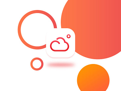 Application Icon application cloud design graphic icon logo