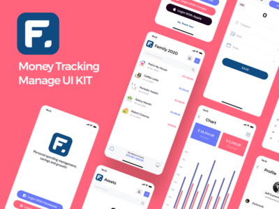 Finany-Cashflow Manage App app cashflow finance finany fintech kit mobile ui