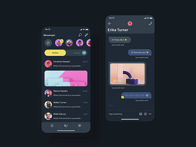 Darkmode Messenger 💬