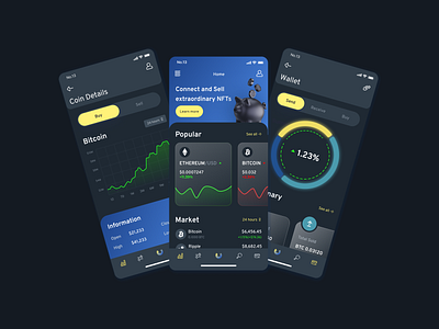 Metmoi UI KIT -  Crypto