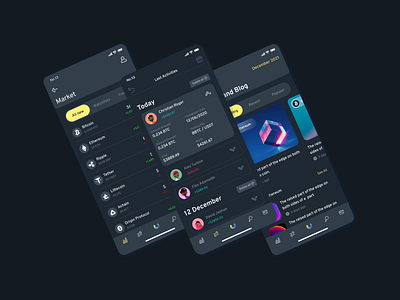 Metmoi Mobile App - Crypto animation app ctypto design illustration ios kit metmoi mobile reactnative template ui