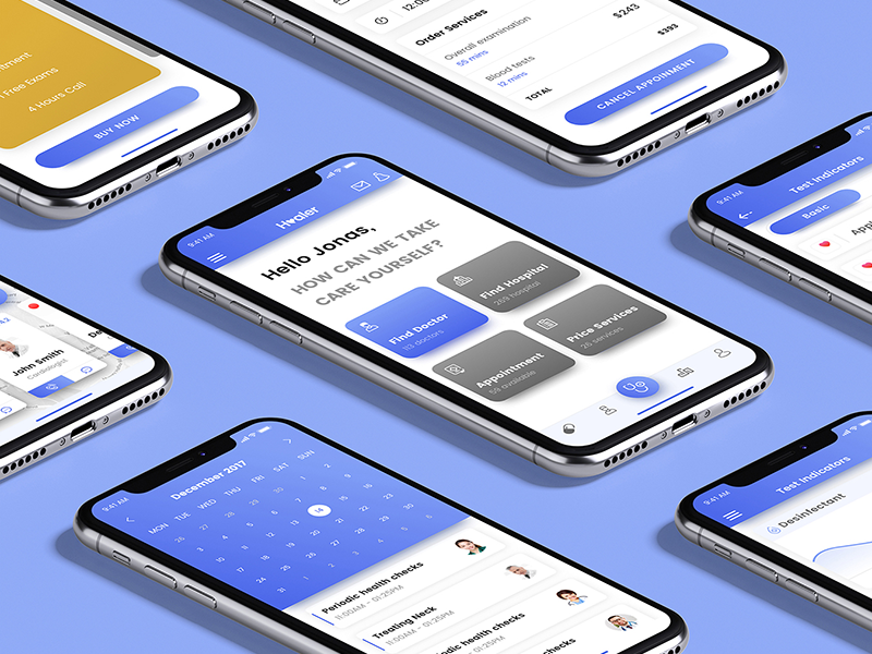 Healer UI KIT Update Sketch by Tiep Nguyen on Dribbble