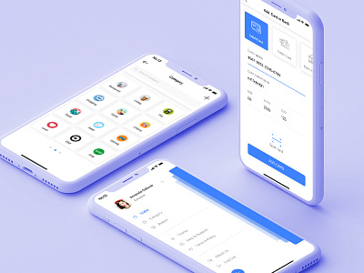 Finey UI KIT app finey ios iphone iphonex kit logo mobile template ui