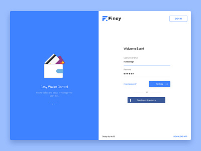 Web Finey WIP app bank finance finey ios iphonex kit mobile transaction ui