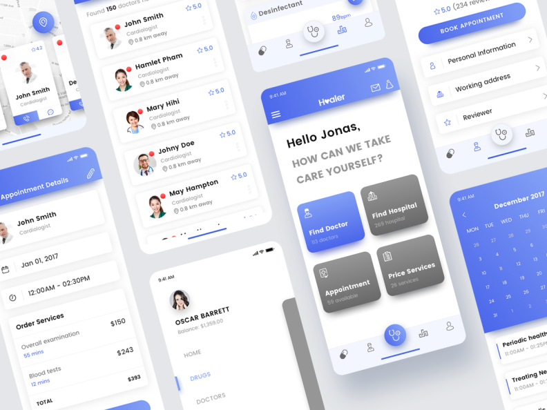 Healer React Native App by Tiep Nguyen on Dribbble